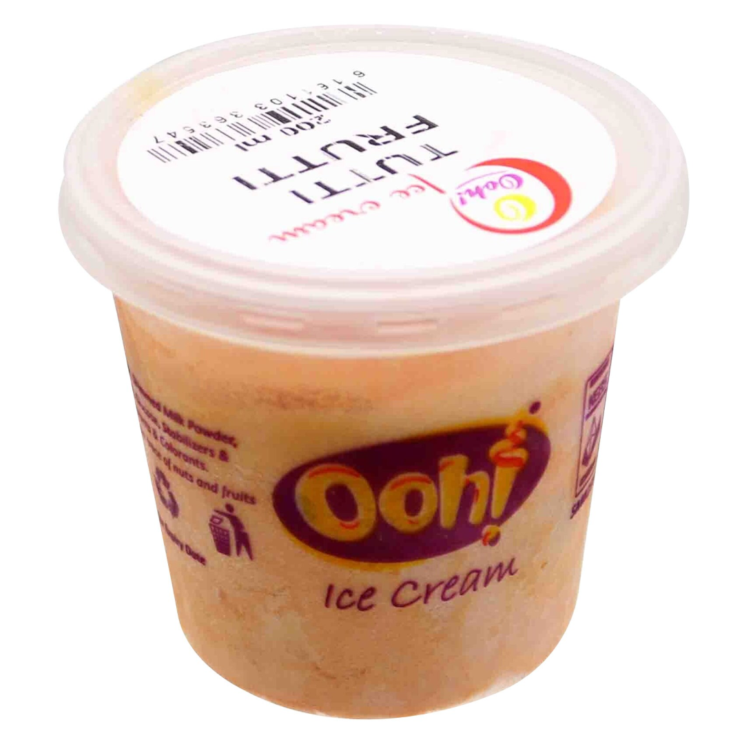 OOH!ICE CREAM TUTTI FRUTTI 500ML